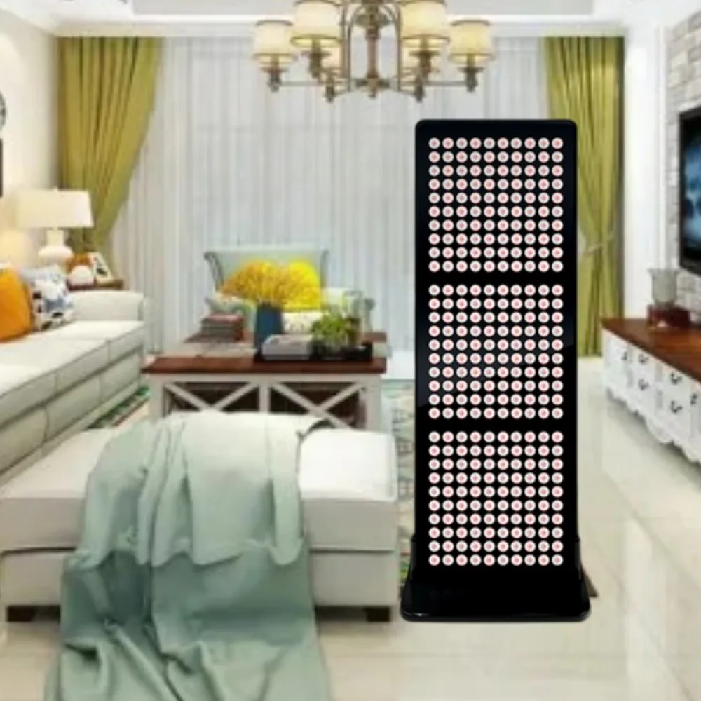 Azure 1500w full body smart digital display dual chip 660nm 850nm led red light therapy panel