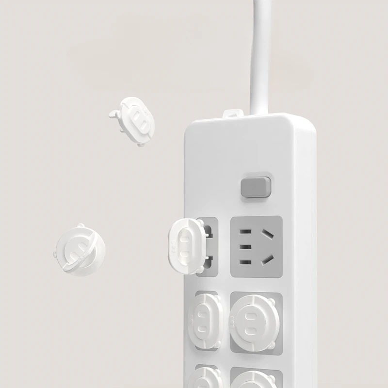 12pcs set Baby Safety Power Socket Electrical Outlet Child Guard Protection Anti Electric Shock Plugs Protector Cover Safe Lock