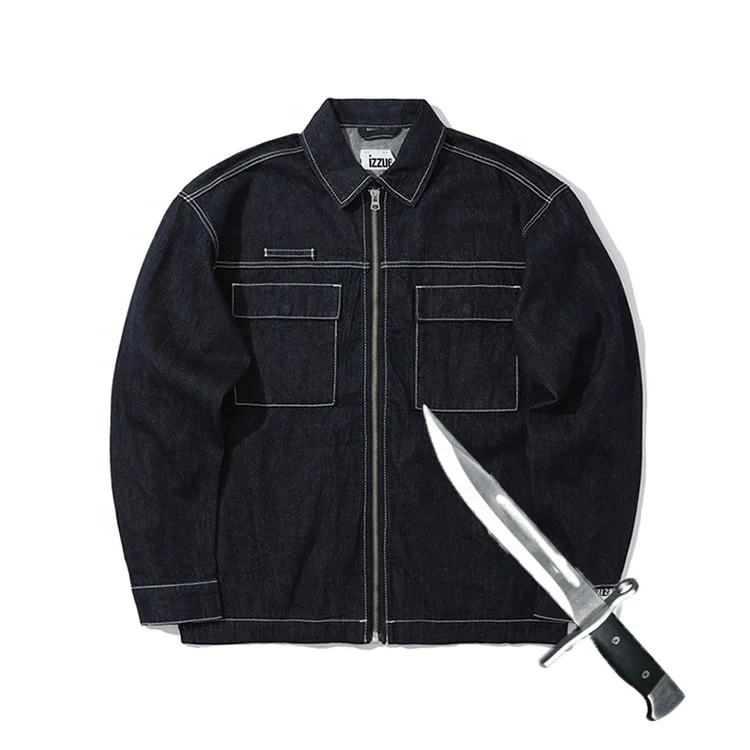 Armadillo Tex Anti Knife Cut Anti Stab Material Tactical Chest Rig Thin Denim Jacket for police