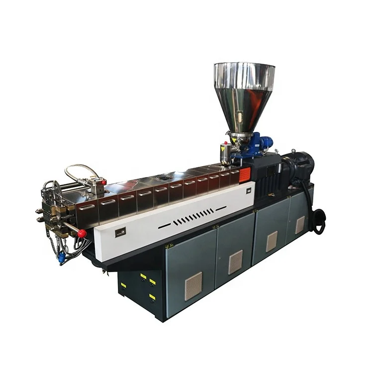 TSH-20 Parallel Small/lab Twin Screw Plastic Granules Extruder Production Line