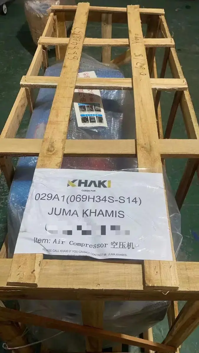 KH-1.05/12.5 air compressor pump 7.5W-10PH 300L tank 380V