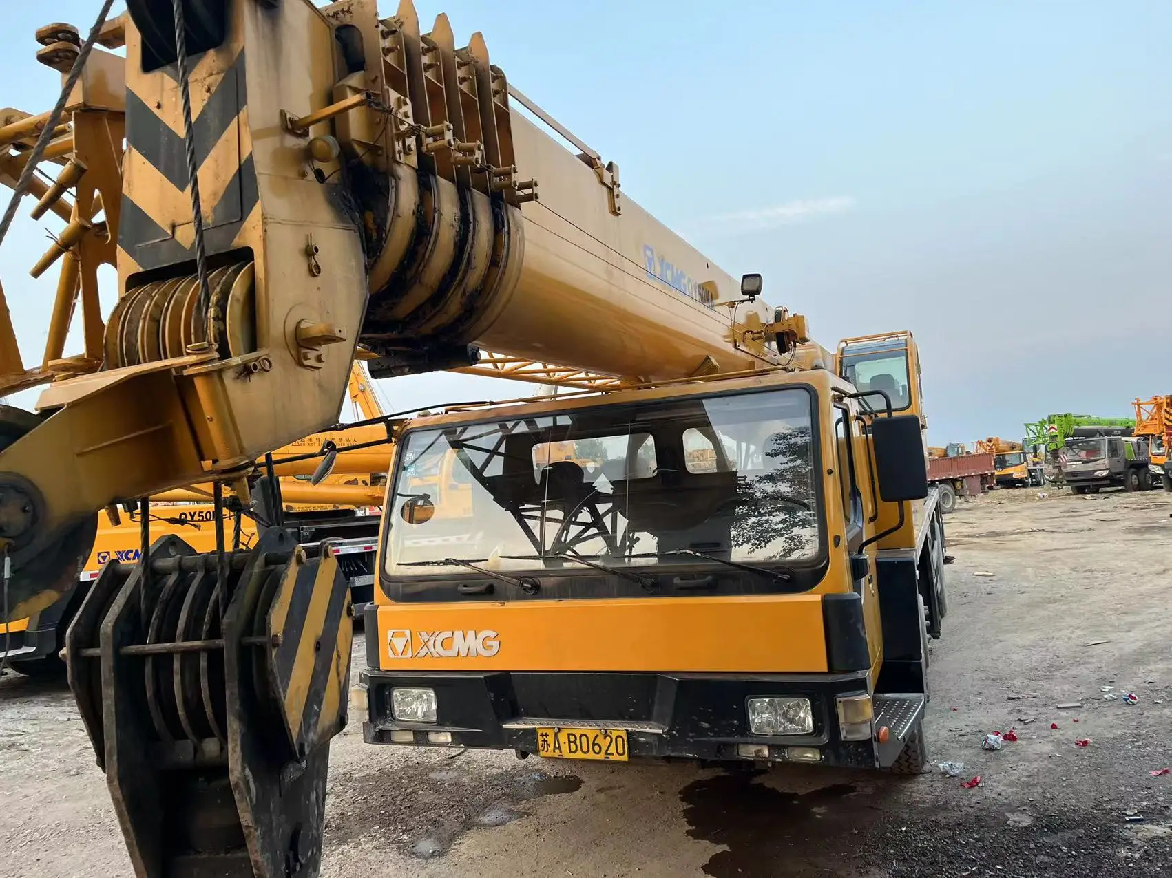 Используемый хорошее качество хорошая цена XCMG 50ton QY50KA