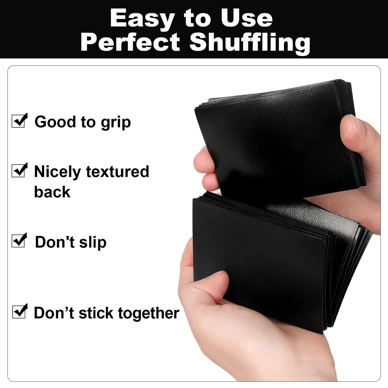 62x89mm Back Textured Perfect Shuffling Protect Your Japanese Sized Trading Cards Kpop Photocard Yu-gi-oh Card Sleeve