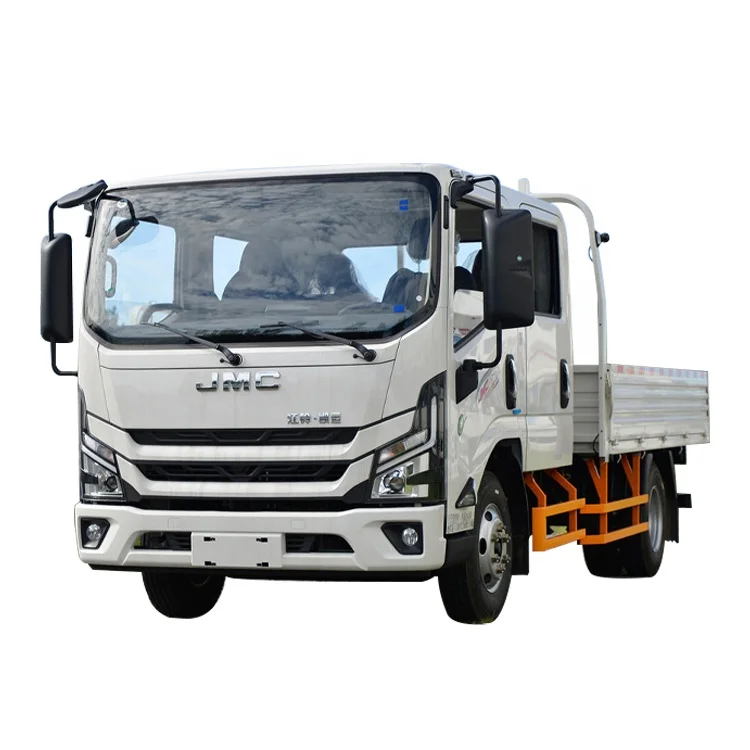 2025 новый грузовик JMC T822 4*2 дизель 92 л.с. 122 с двойной кабиной 6 МТ пневматический тормоз грузовой автомобиль