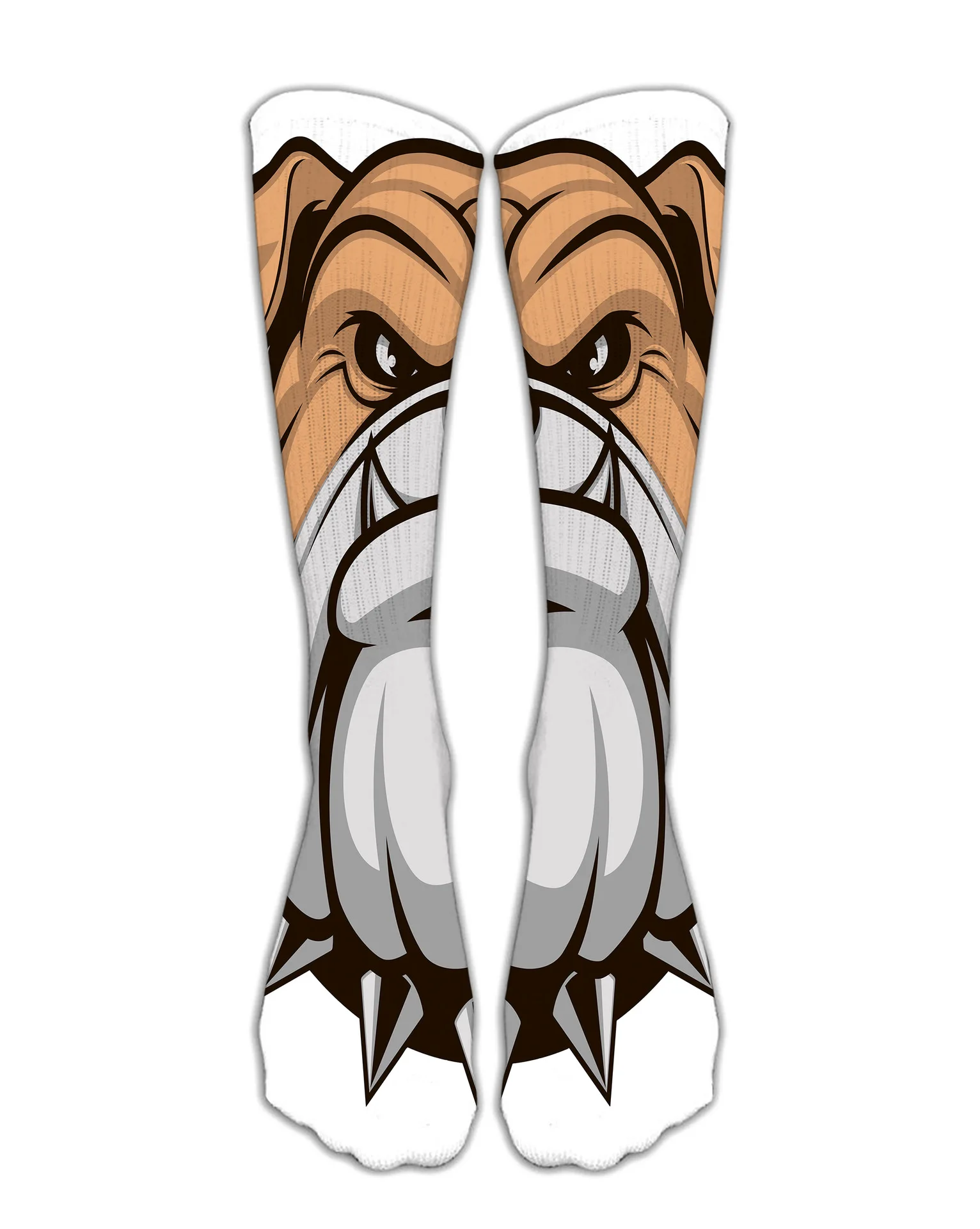 
XL-22 New design custom pet 3d digital printing socks cute dog pattern sublimated sock custom 