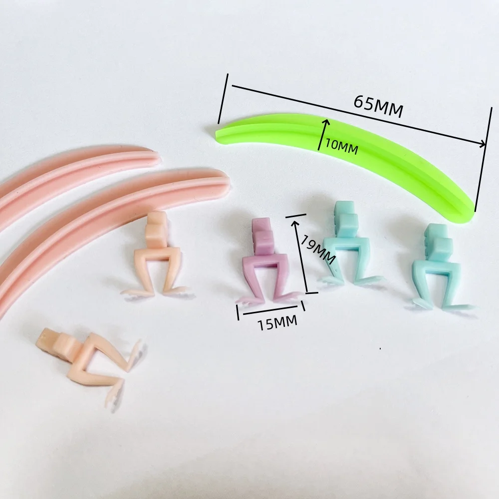 New Eyelash Extensions Reusable eyelash separating with runners lash separator kit Silicone Lash separator for Beginners