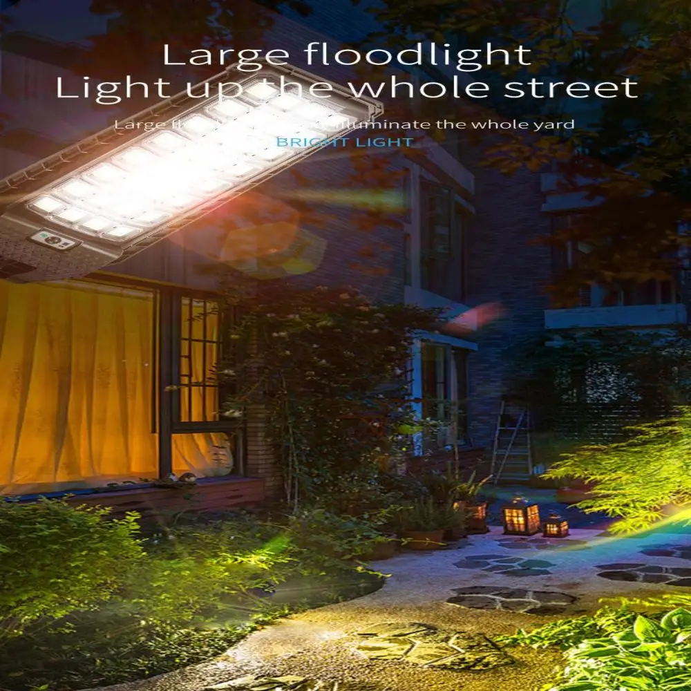 High Lumen All in One Integrated Solar Street Outdoor Light 1000W 1200W 1800W