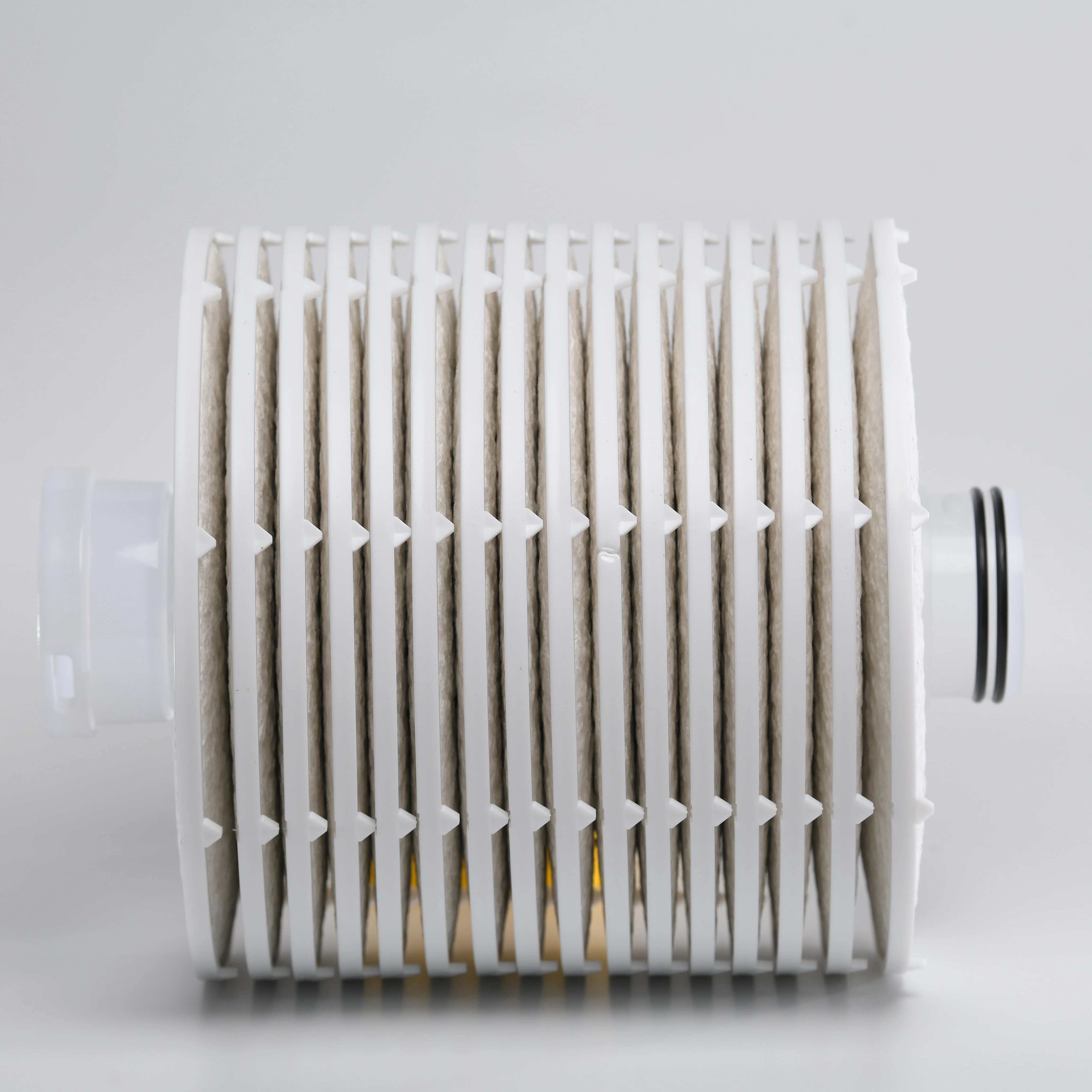 Lenticular filter modules Lenticular depth filter for filtering wine and beer