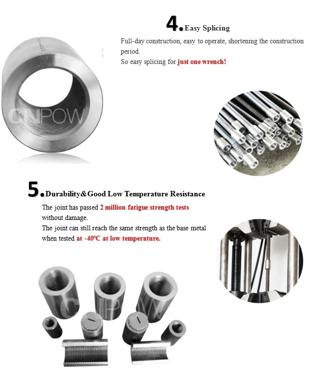 Scaffold Parallel Rebar Coupler/ Sleeve