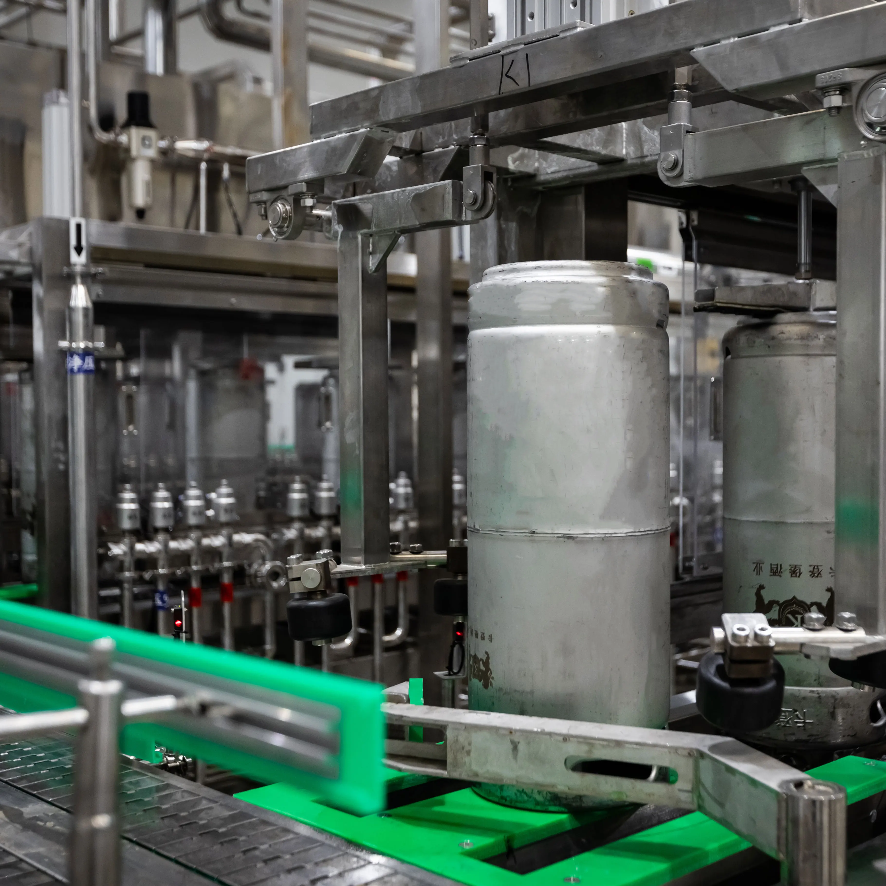 full automatic beer keg washing and filling line