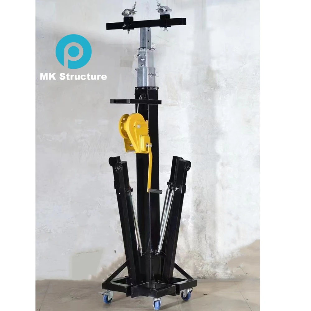 Compatible with Telescopic Lifting Towers Truss Crank Stand Used DJ Lighting Truss