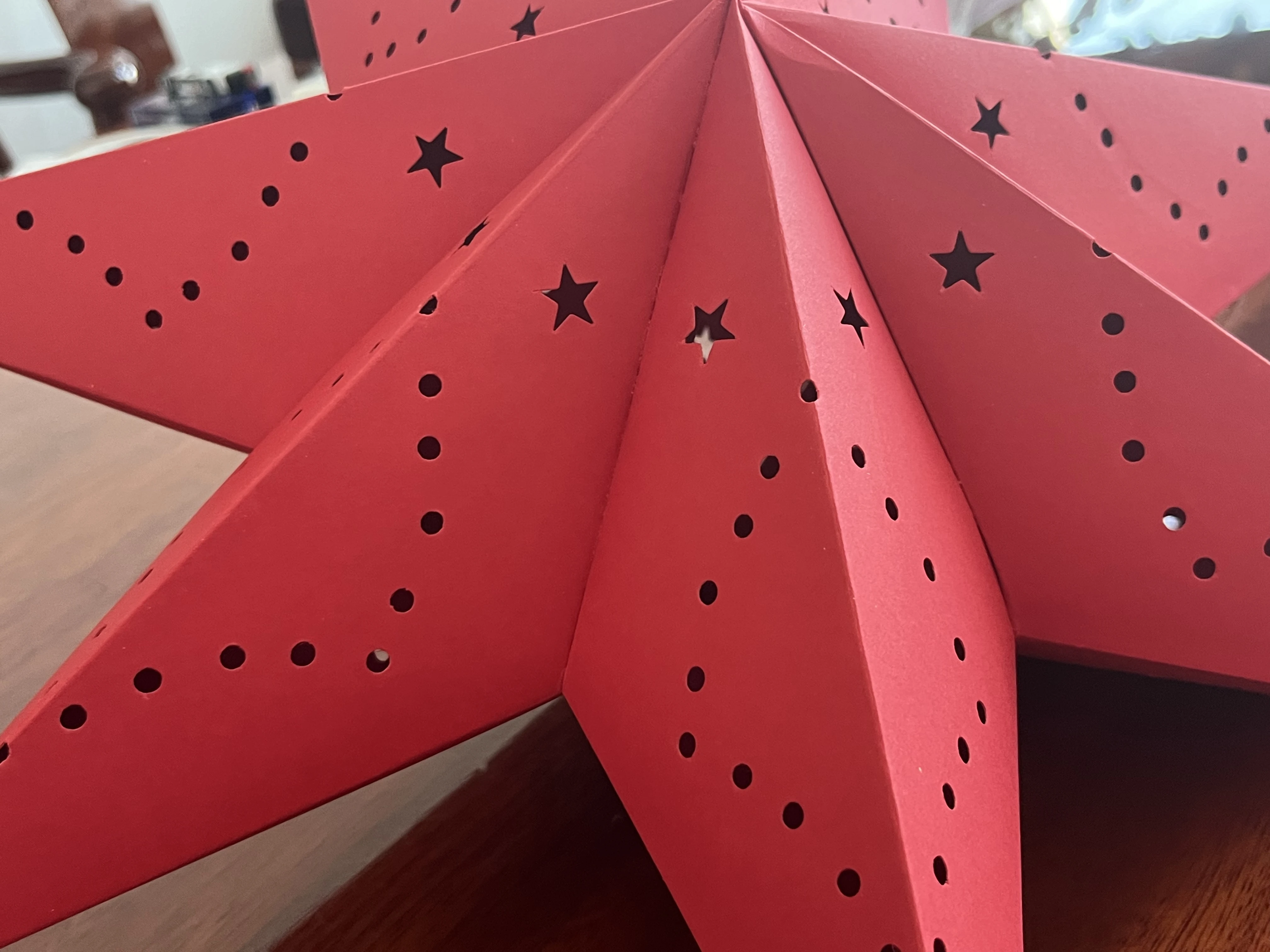 2023 High Quality Paper Star Festival Lampshade Ceiling Lights Ramadan Decoration Ramadan Lights