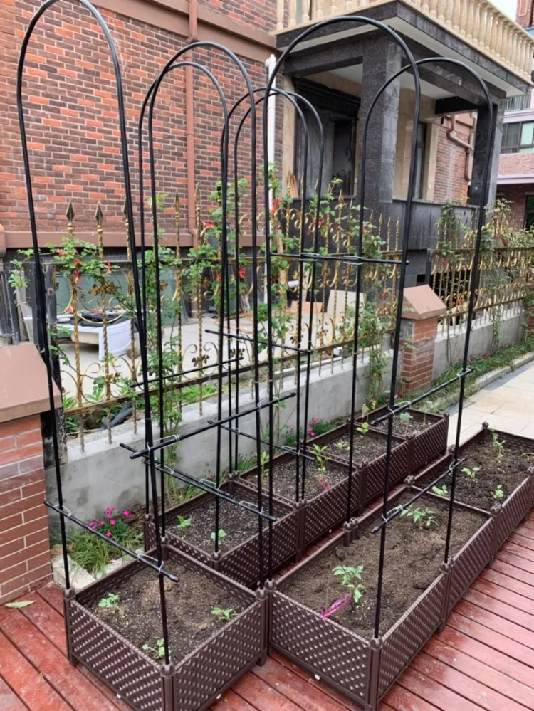 
New PP Material Free Sizing Outdoor Plant Rack Garden Large Planter Fabric Raised Garden Bed 