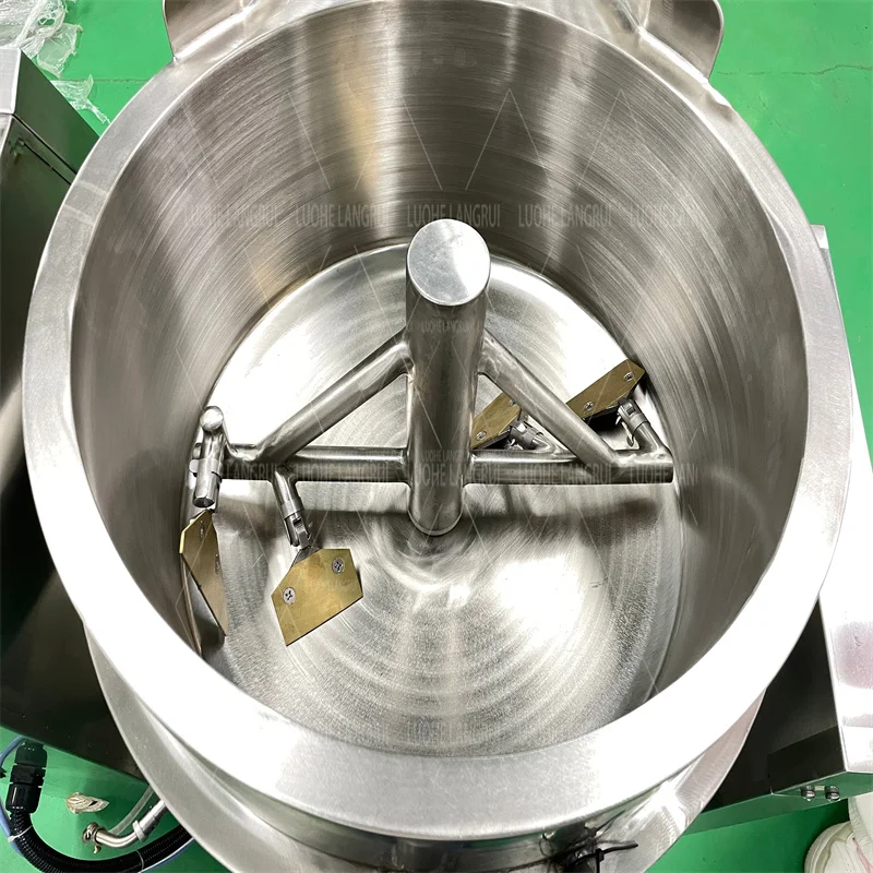 Новый дизайн электрический аппарат для смешивания сахара машина варки конфет плавления шоколада 50 л