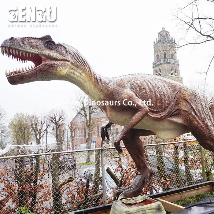 Натуральный размер, Стекловолоконные животные, динозавры, уличная игровая площадка