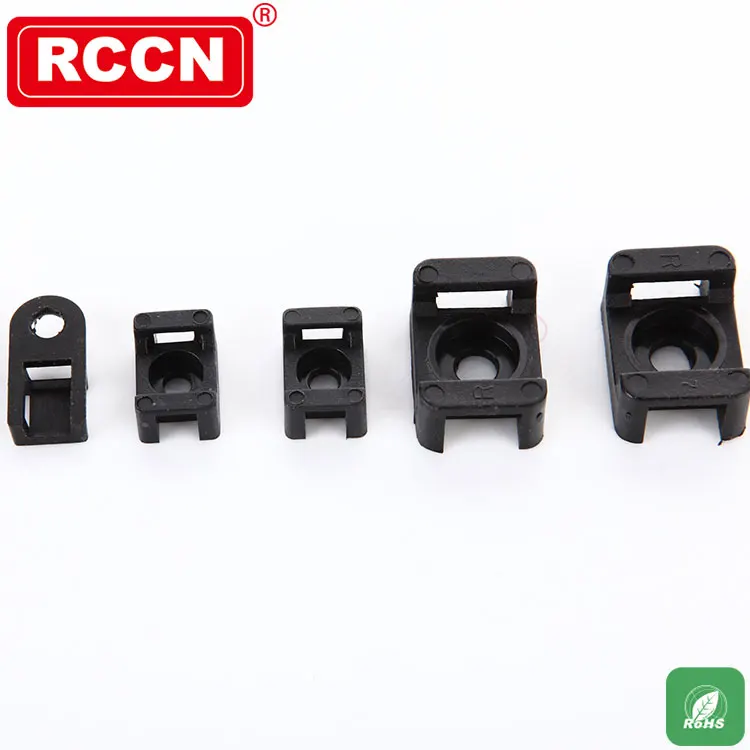 RCCN High Quality Wire Nylon Cable Clamp HC-5 Saddle Tie Mounts Electrical Cable clamp