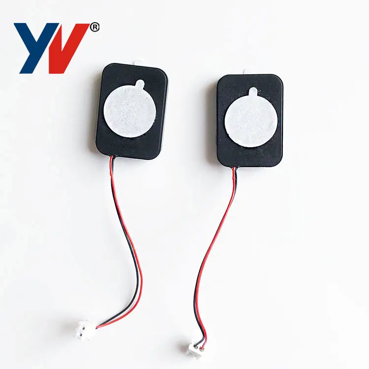 35*25mm flat internal audio loud 2w 8 ohm square connector terminal Dynamic speaker