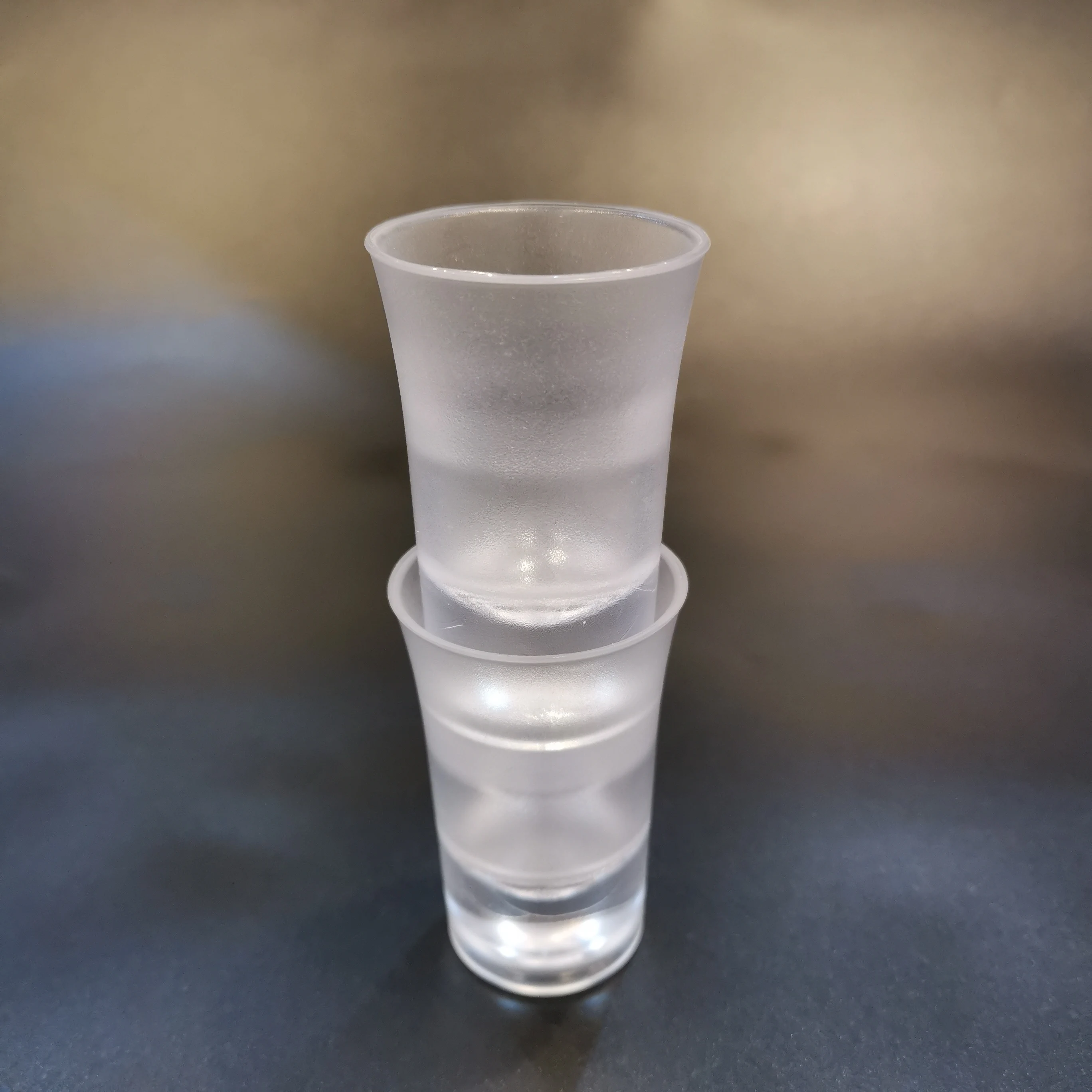 Clear Custom Plastic Shot Glass For Liquor