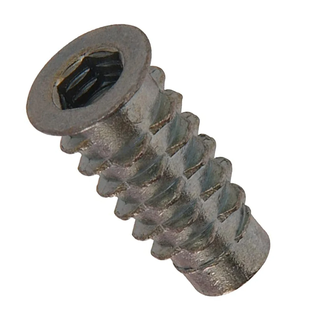 Knurling Threaded Insert Brass Insert Nut M2 M3 M4 Thread Bolt Nut For Wood Automobile & Plastic Injection