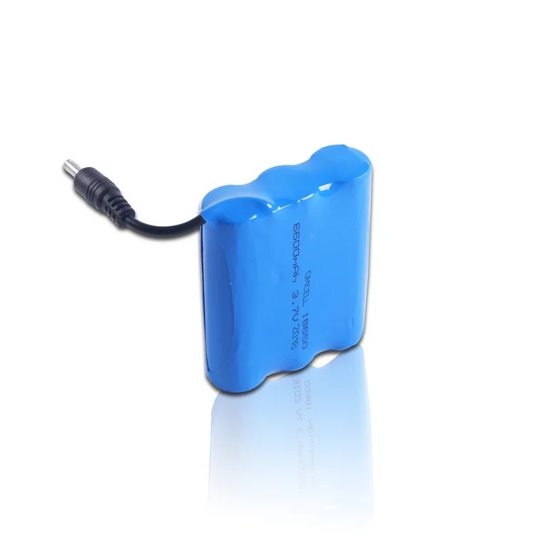 ICR18650 2s1p 7.4v 2200mah li ion battery pack li ion battery 18650 7.4v 2000mah icr18650 battery 7.4v 1800mah