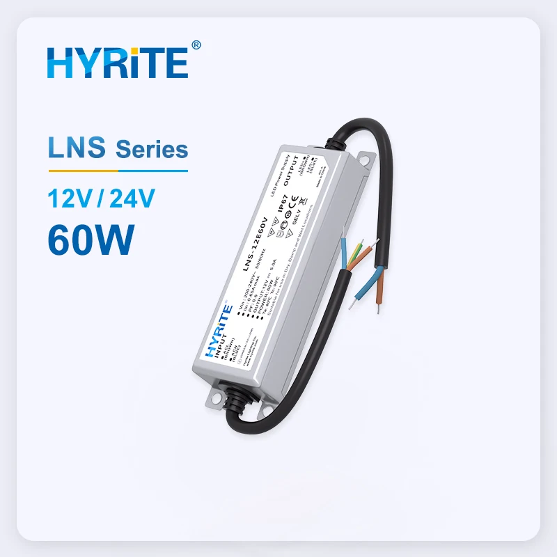 Factory outdoor iP67 Power Supply 60w 12v Waterproof LED driver 100w 150w 200w 300w 400w Switching Power Supply IP68