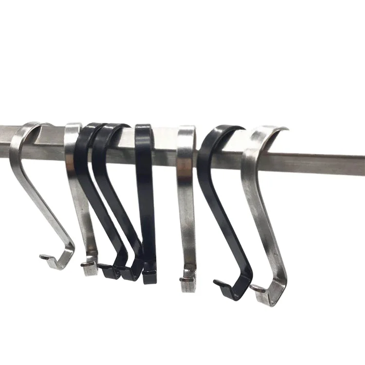 Wholesale top quality varisized stainless steel s type hook hanging flat metal s hook