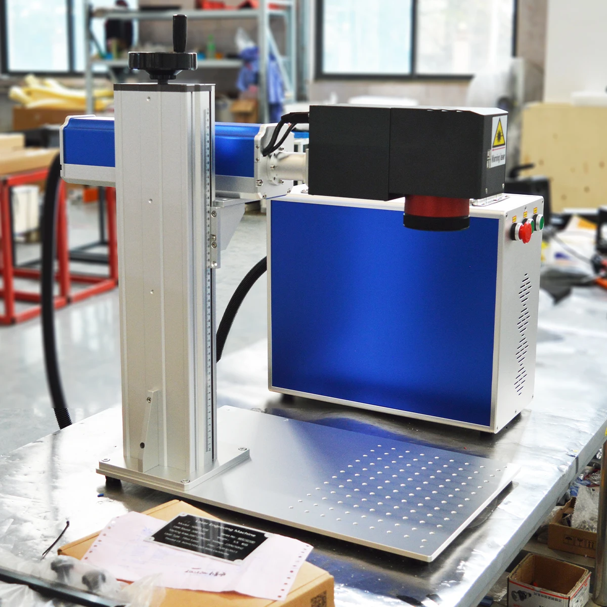 3D лазерная маркировочная машина 20 Вт 30 50 волокна CO2