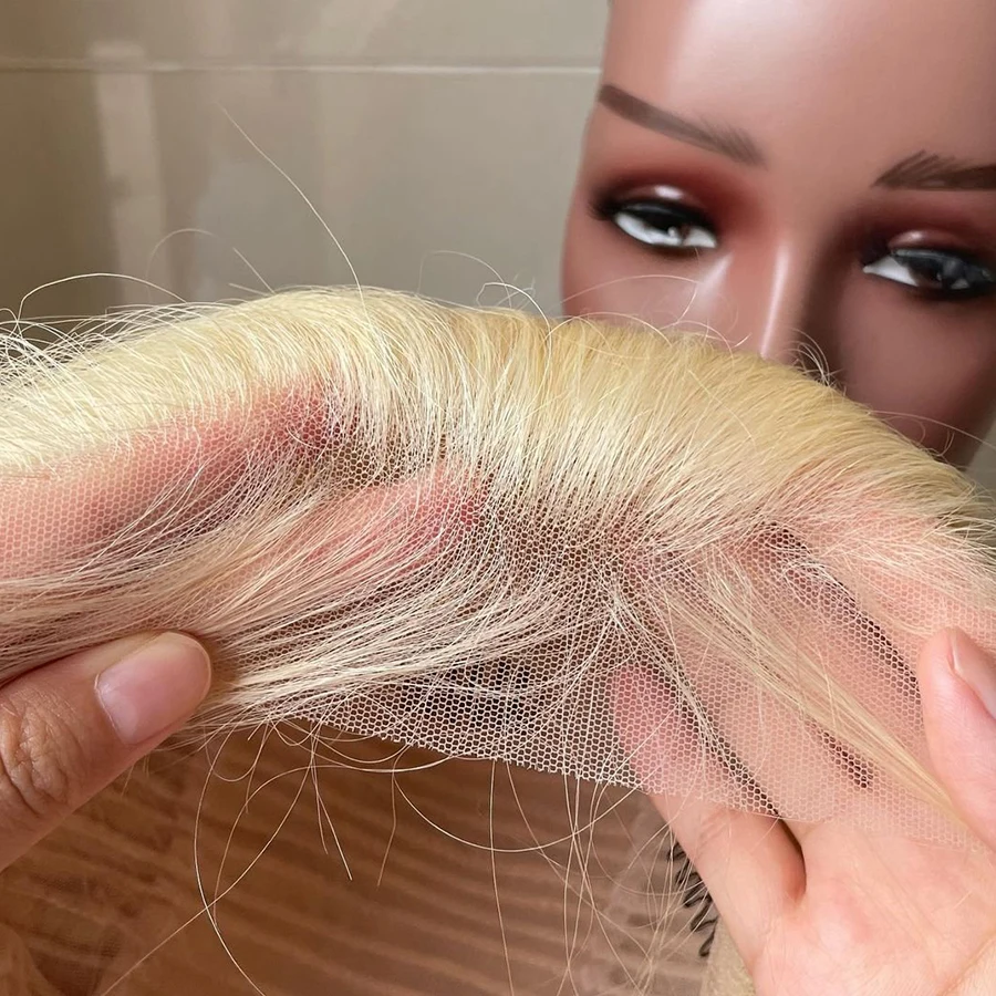 DropShipping 4x4 5x5 13x4 Lace Full Frontal Wig 100% Human Hair 613 Blonde Straight  Glueless Wigs 180% Wholesale Vendor