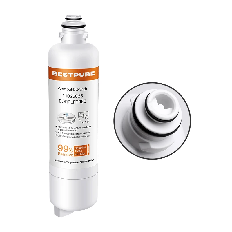 Совместим с сертифицированным TUV и NSF фильтром для кухонного холодильника BORPLFTR50 11025825