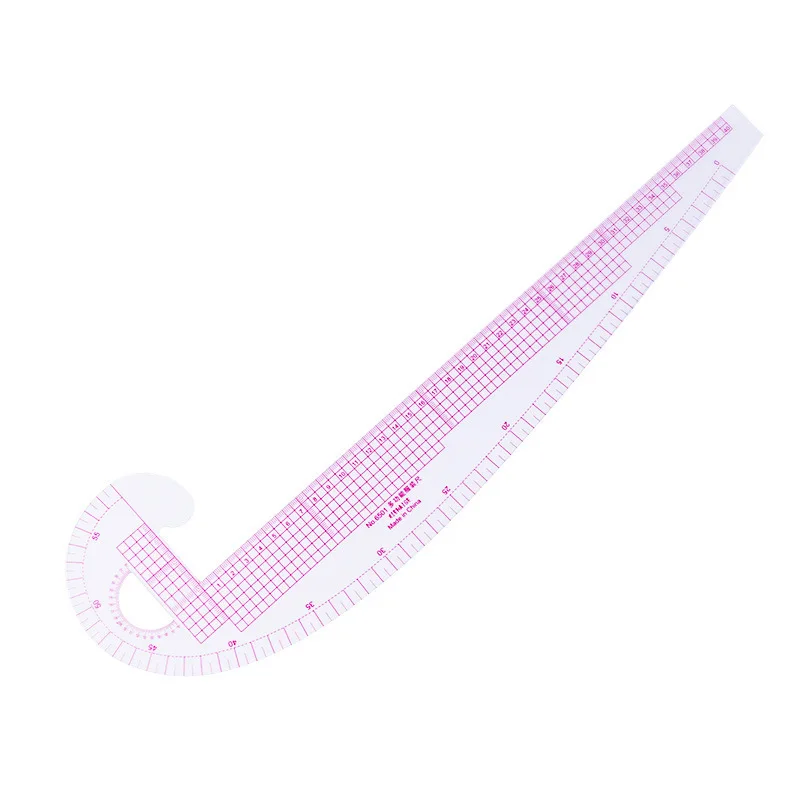 Clothing garment pattern design plate making version sewing french curve ruler cutting grading arc straight soft tailor ruler