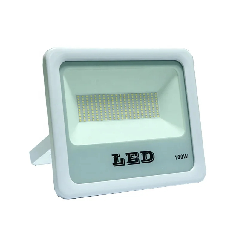 100W WHITE LED FLOODLIGHT IP65 100% REAL POWER 4000V ANTI-SERGEY WITH 3YEARS WARRANTY