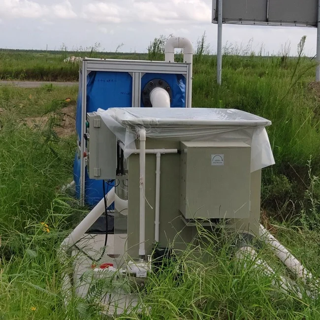 Farm pond simple water treatment filtration equipment for fish farming equipment