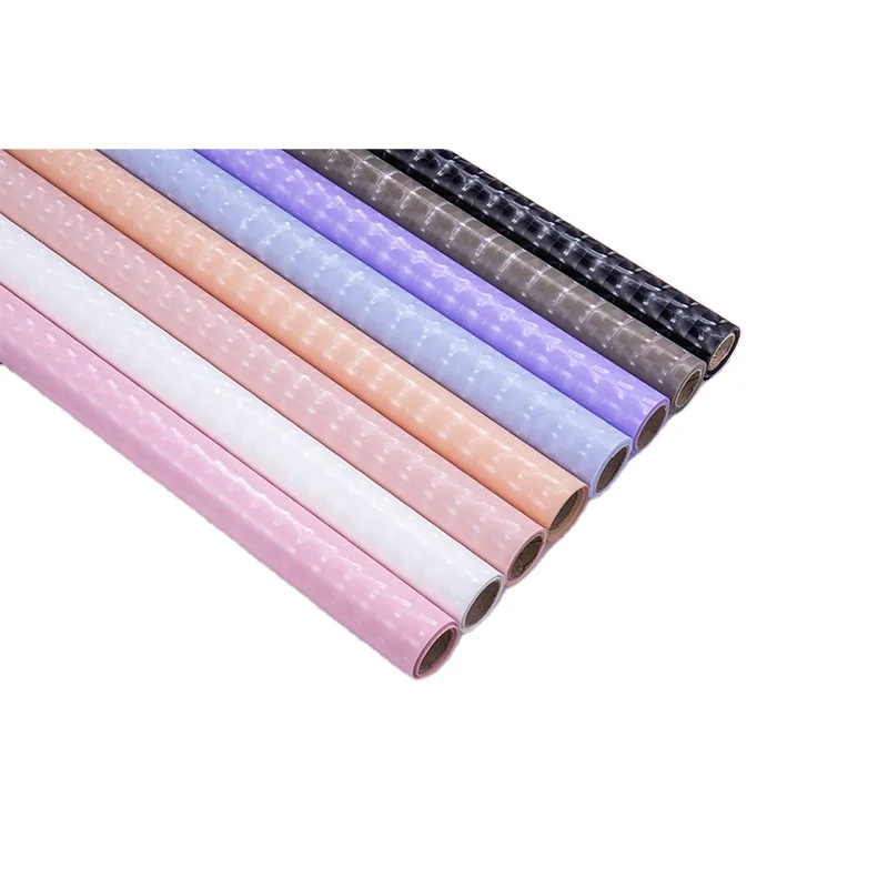 Hanlin High Quality Gift Packaging Glitter Paper Sparking Eco Friendly Bouquet Waterproof Flower Wrapping Paper