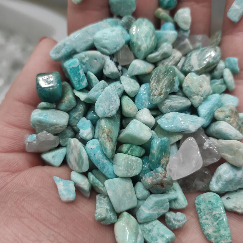 Natural hot  Crystal Gravel Rock Raw Gem stone Mineral Fish Tank Bonsai Decoration Energy Stone