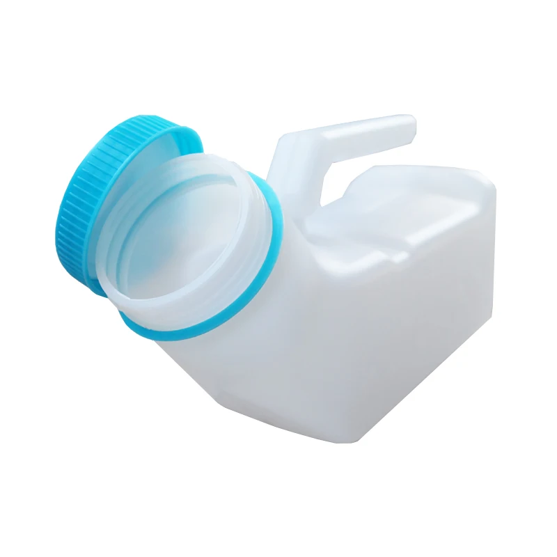 DL331 Male Plastic Urinal Bottle With Cover Portable Urine Bottle For Men Hospital Urine Container