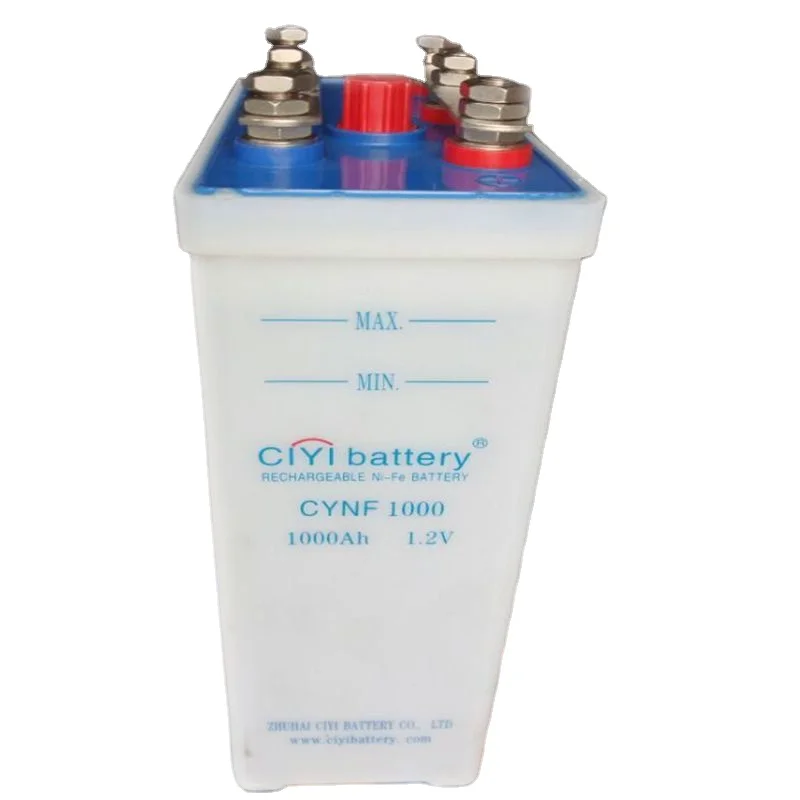 Армейского класса ciyi батарея CYNF1000 батареи никеля железные 1,2 V 1000AH батареи