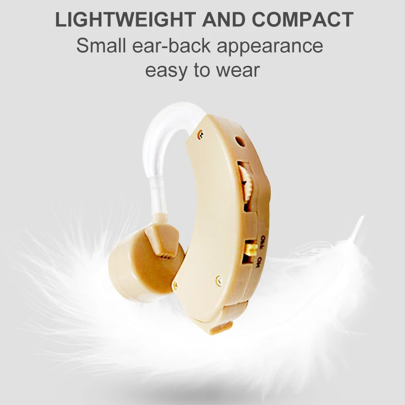 Abs material cyber sonic micro bte cheap hearing aid