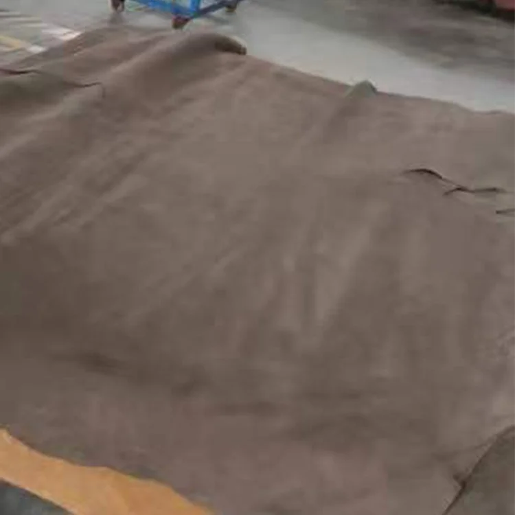 Wholesale Customized Soft Colorful Genuine Cowhide Leather Grain Goat Skin Authentic Leather Genre