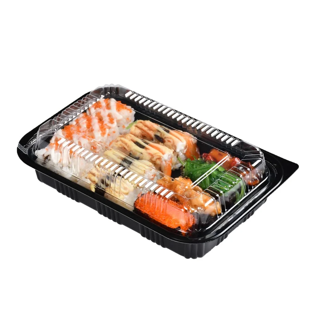 24Oz Disposable  Plastic Take Away Container Freezer Safe Bento Box For Adult