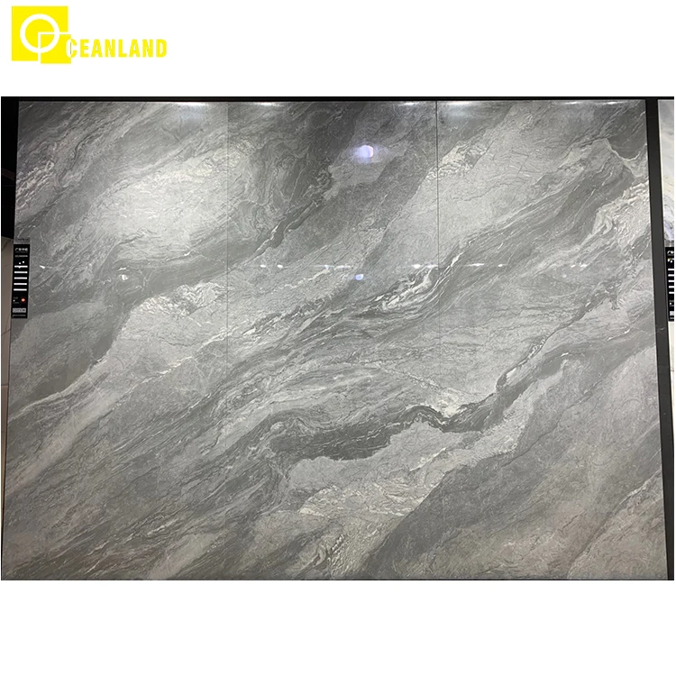 factory white marble background wall tile sintered stone large slab
