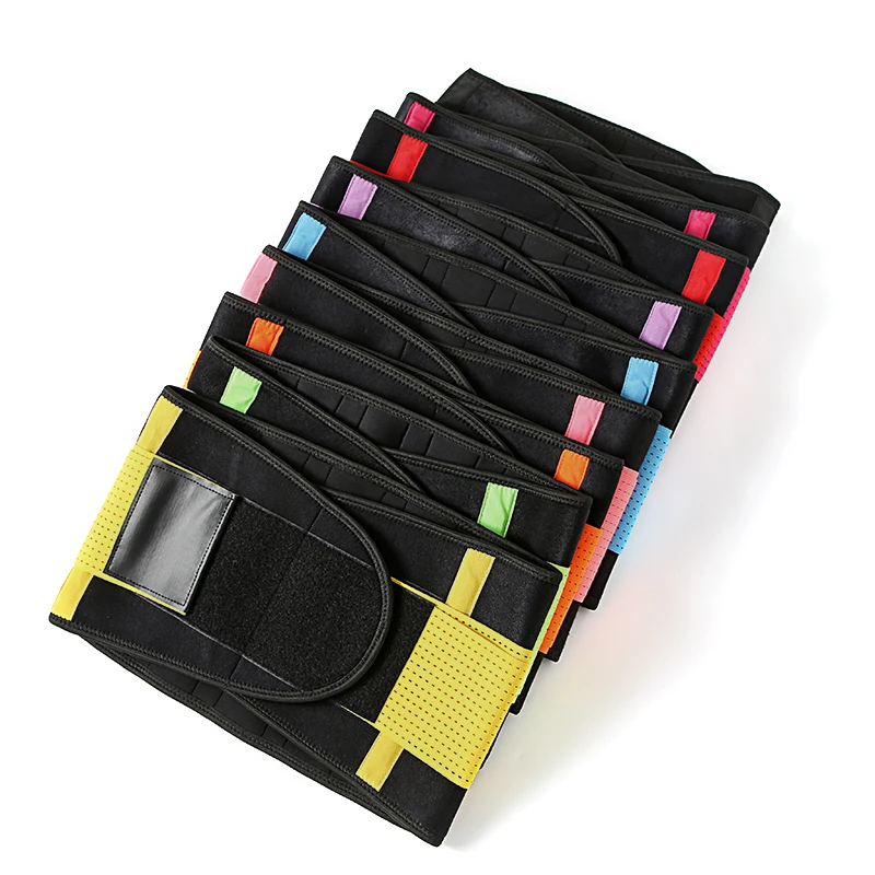 Wholesale Sweat Belt Waist Trainer Shaper Slimming Tummy Waist Trainer for Women Black Custom Body OEM Customized Adult Logo Pcs