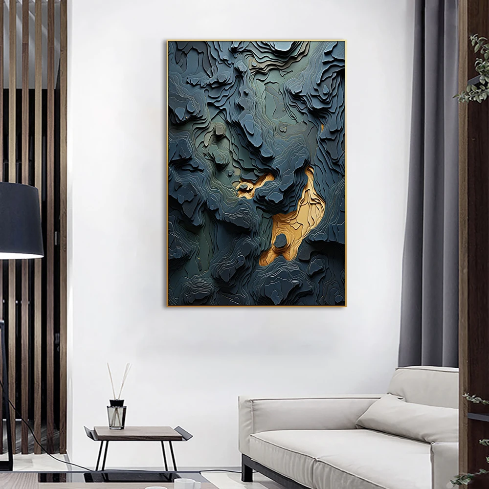 Гипсографическая карта 40 х60 см