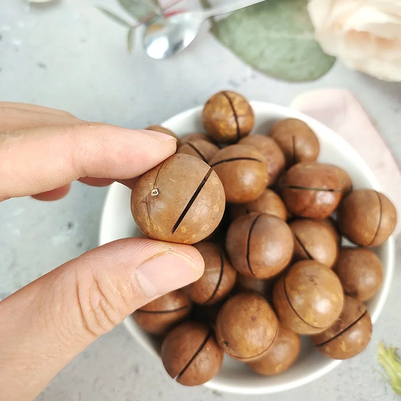 Высококачественные Сушеные Орехи макадамии со вкусом молочной ванили сладкие сухофрукты