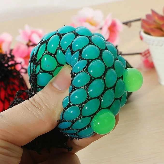 New Squishy Balls Stress Relief Squeeze Grape Balls Relieve Balls