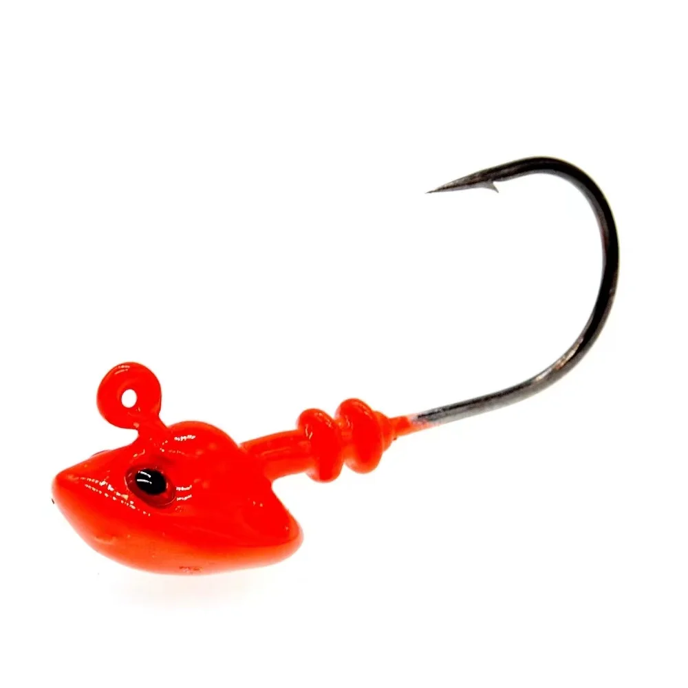 Fishing Accessories Lure Fishing  Materials Lure Fish head Soft bait hook Fishing Gear