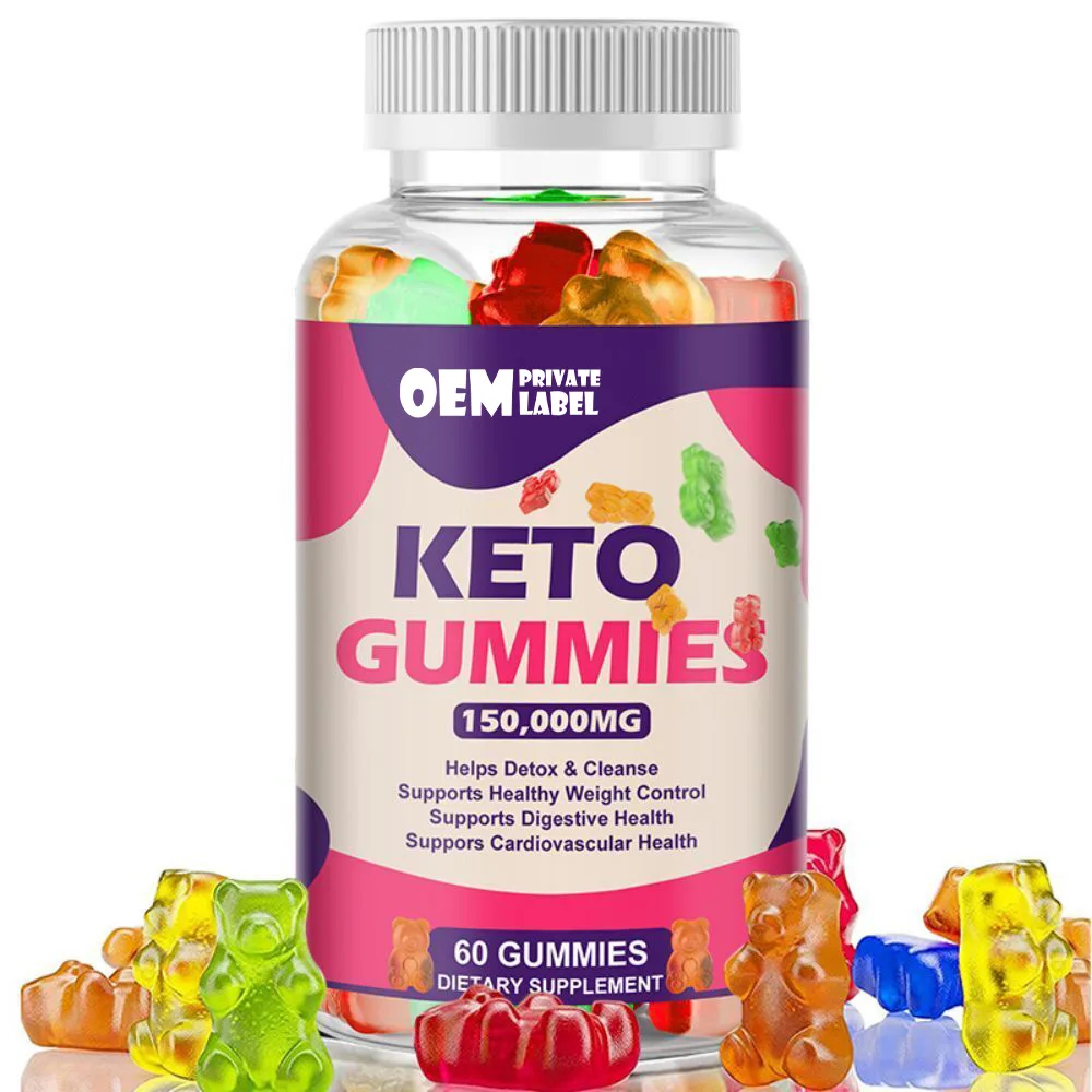 New Arrival Keto Diet Gummies ACV Ketone Advanced Weight Loss Fat Burner Unisex Dietary Supplement
