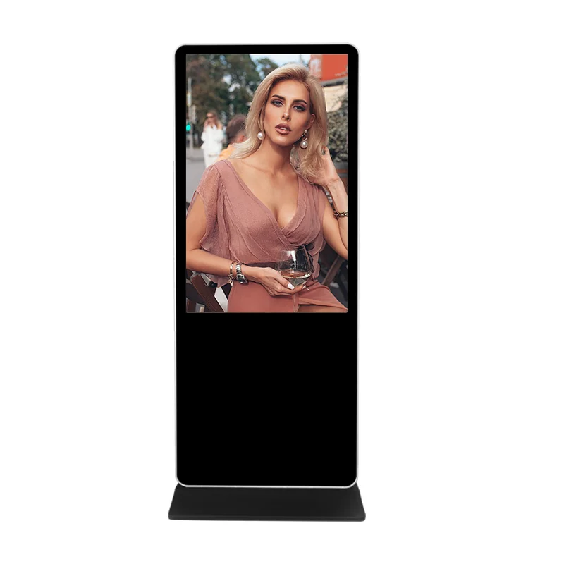 Легкая транспортировка, сенсорный экран, стоячий киоск, рекламный медиаплеер, цифровой дисплей