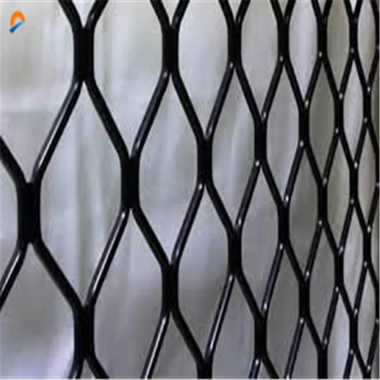 Decorative aluminum diamond mesh security grills for doors