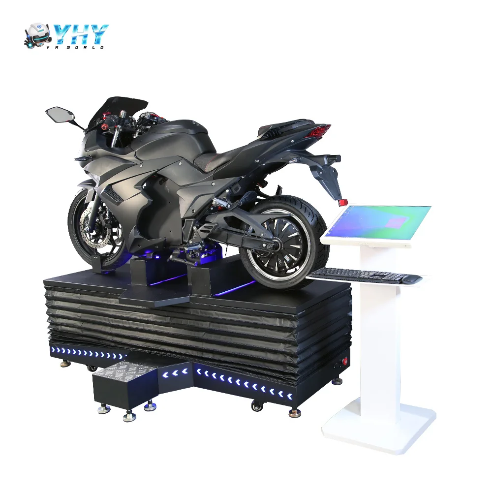 Arcade Real driving simulator game machine 9d ride equipment motorbike Vr Racing Game