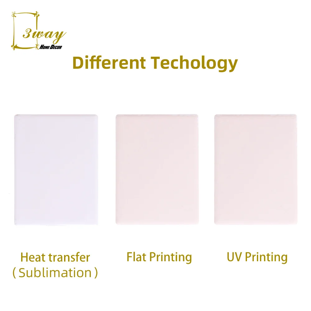 Heat Transfer 6X8cm square shape sublimation fridge magnet black tile magnet with custom designs